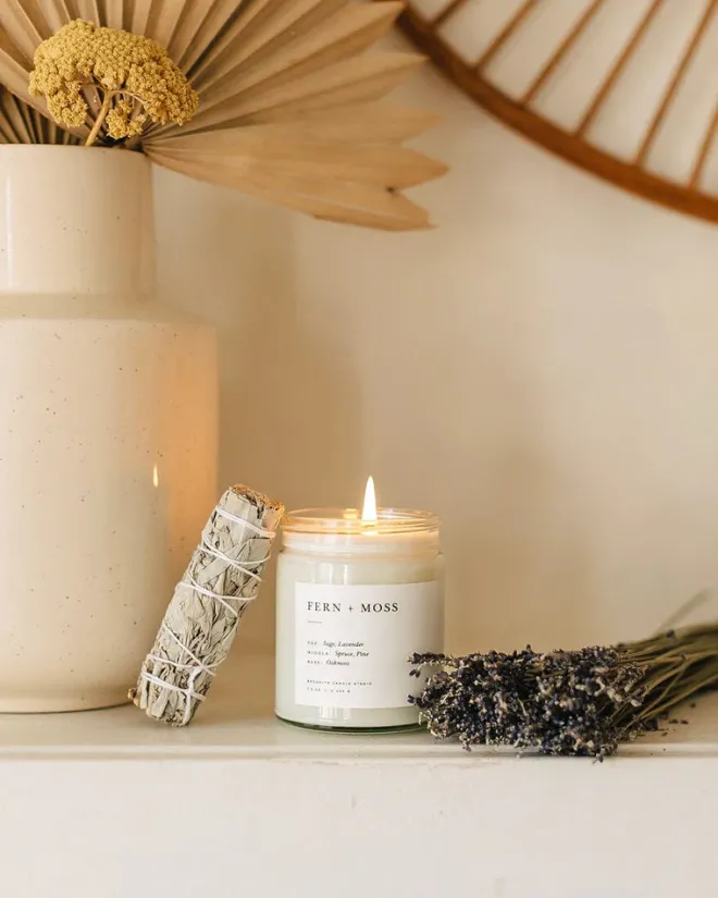 Brooklyn Candle Studio Fern + Moss tuoksukynttilä