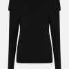 Bruuns Bazaar Anemone Tonna Knit -neulepusero musta