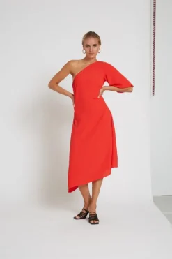 Bruuns Bazaar Lilli Amissa Punainen Kesämekko