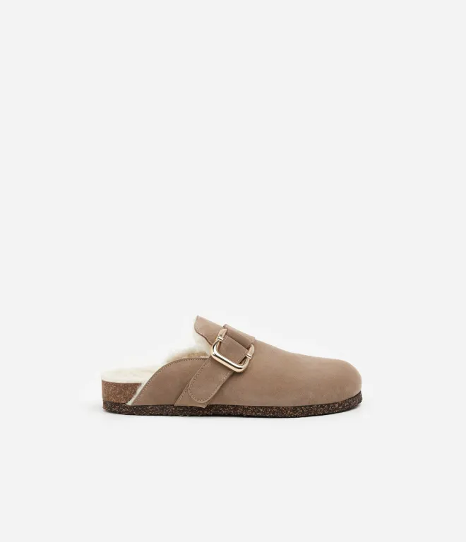 Flattered Cora Suede Lämpimät Sisäkengät