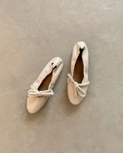 Flattered Polly Beiget Ballerinat