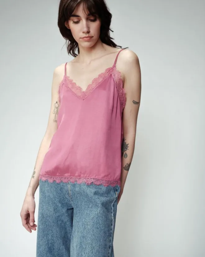 Grace & Mila OMBRE pinkki pitsitoppi