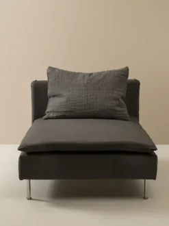 Himla Hannelin pellavatyynyliina charcoal