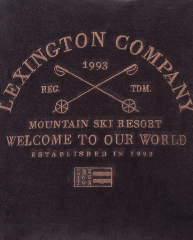 Lexington Ski Resort Samettinen Tyynynpäällinen