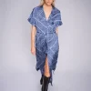 Mos Mosh Ecovero™-sininen mekko