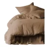 Parivuoteen muotoonommeltu lakana 160 x 200 x 30 tabac