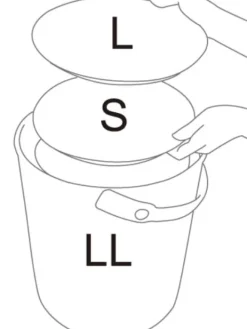 Säilytysastia Omnioutil LL-koko