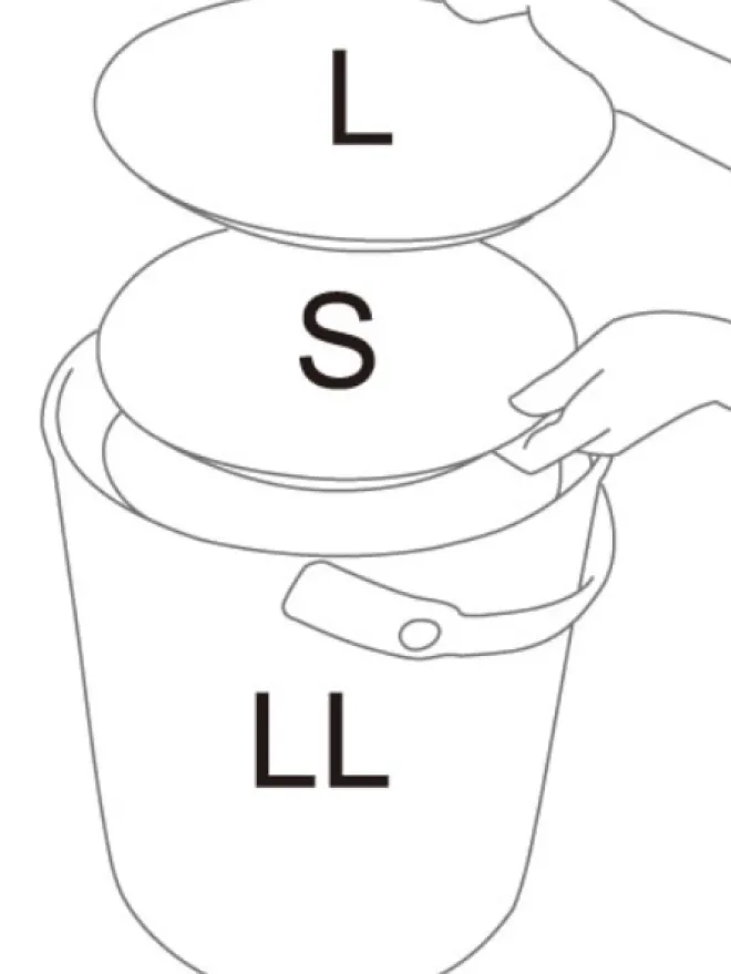 Säilytysastia Omnioutil LL-koko