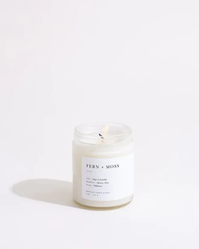 The Brooklyn Candle Studio Tuoksukynttilä Fern+Moss